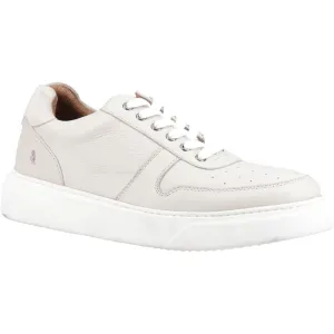 Hush Puppies Wyatt Leather Men's Taupe Trainers