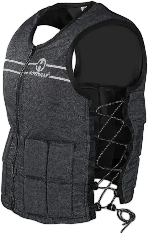 HYPERWEAR Hyper Vest FIT Weighted Vest for Women (Up to 10 lbs) – Comfortable, Breathable, & Adjustable for Walking, Running, Strength Training & Bone Health