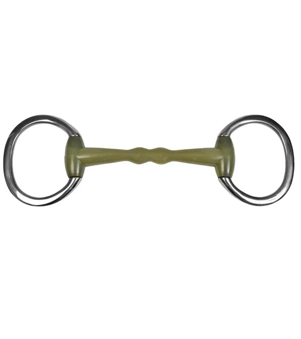 Jacks Apple Flexible Shaped Eggbutt Snaffle Bit