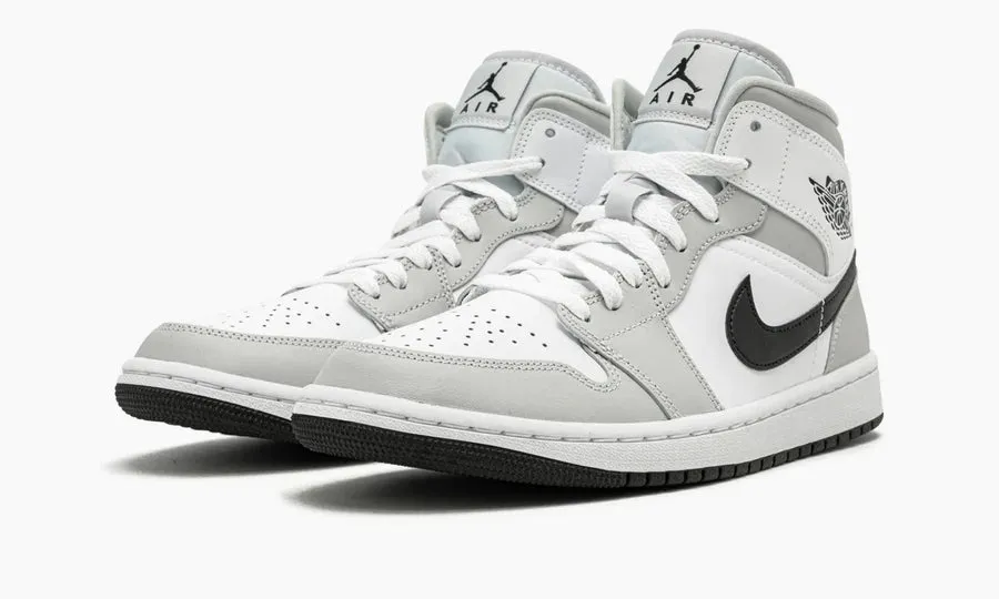Jordan 1 Mid Light Smoke Grey