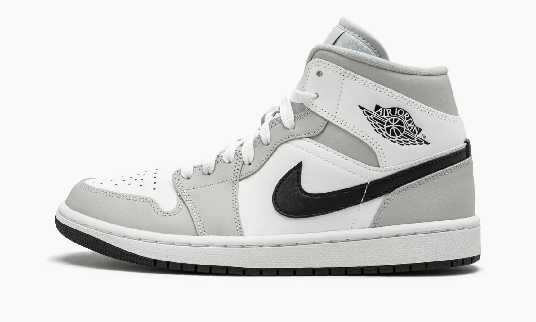 Jordan 1 Mid Light Smoke Grey