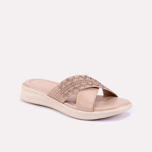 Kiera Fawn Soft Crisscross Slippers 0412103