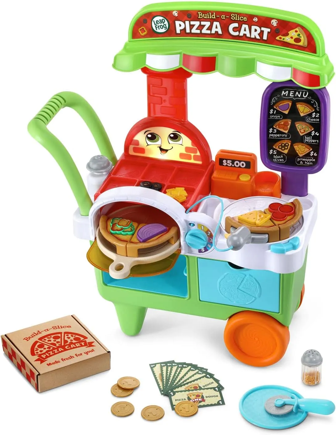 LeapFrog Build-a-Slice Pizza Cart (Frustration Free Packaging)