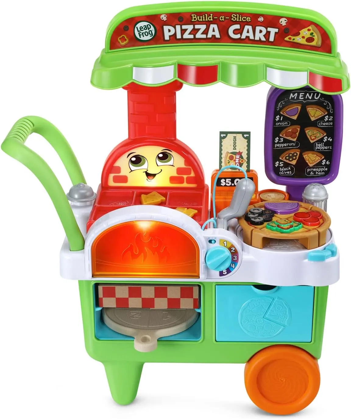 LeapFrog Build-a-Slice Pizza Cart (Frustration Free Packaging)