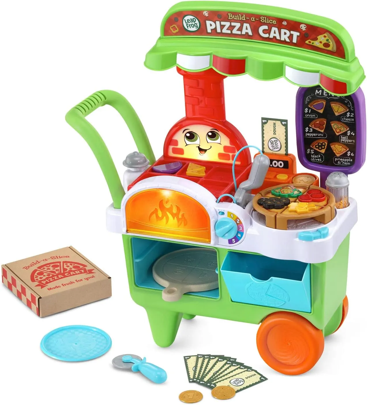 LeapFrog Build-a-Slice Pizza Cart (Frustration Free Packaging)