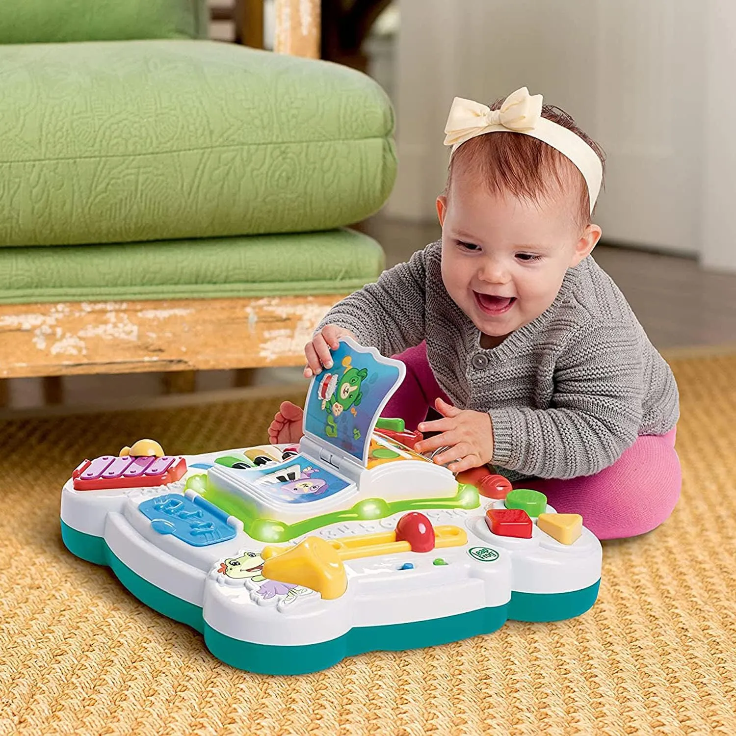 Leapfrog Learn and Groove Musical Table (Frustration Free Packaging), Green
