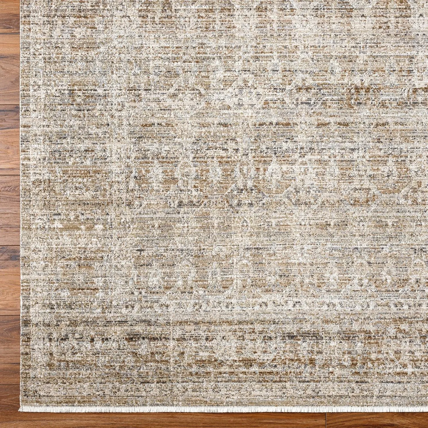 Livabliss x Becki Owens Margaret Washable Outdoor Area Rug, 5'3" x 7'10", Vintage Brown