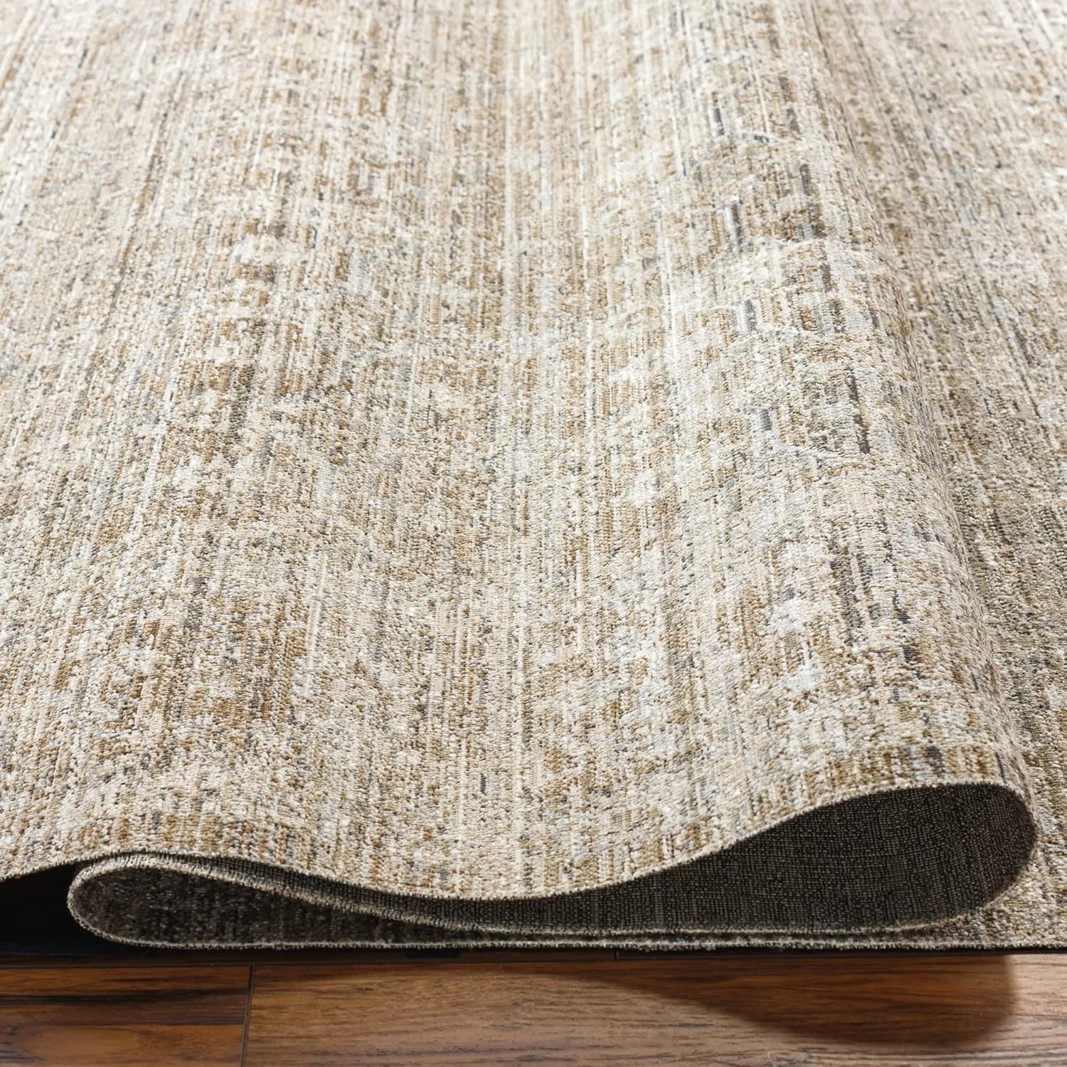 Livabliss x Becki Owens Margaret Washable Outdoor Area Rug, 5'3" x 7'10", Vintage Brown