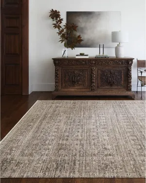Livabliss x Becki Owens Margaret Washable Outdoor Area Rug, 5'3" x 7'10", Vintage Brown