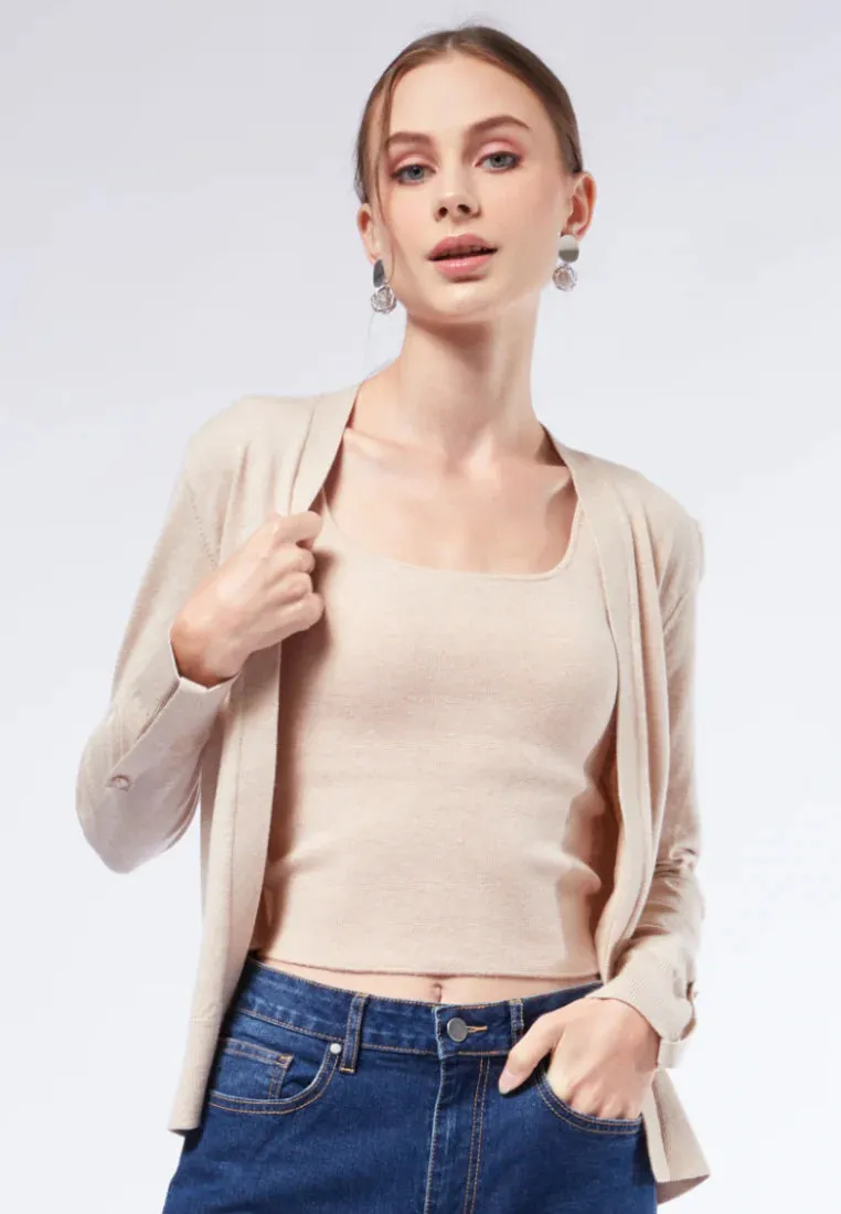Long Sleeve Soft Touch Cardigan
