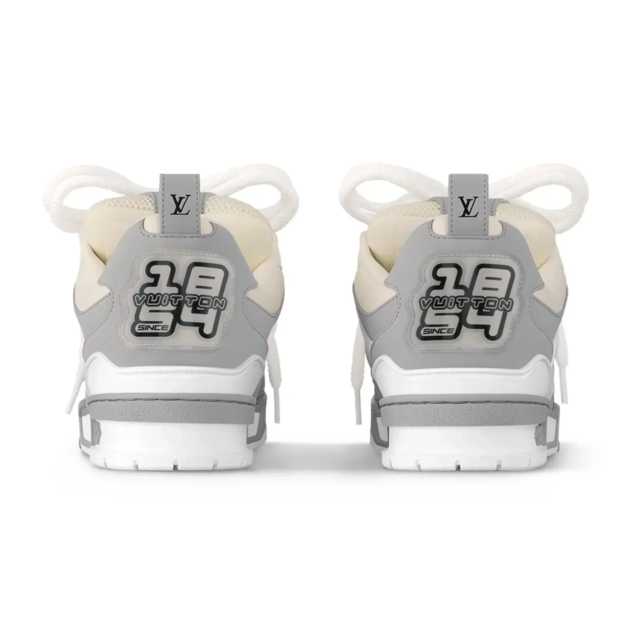 Louis All-encompassing selection Monogram Vuitton Grey Skate Special price