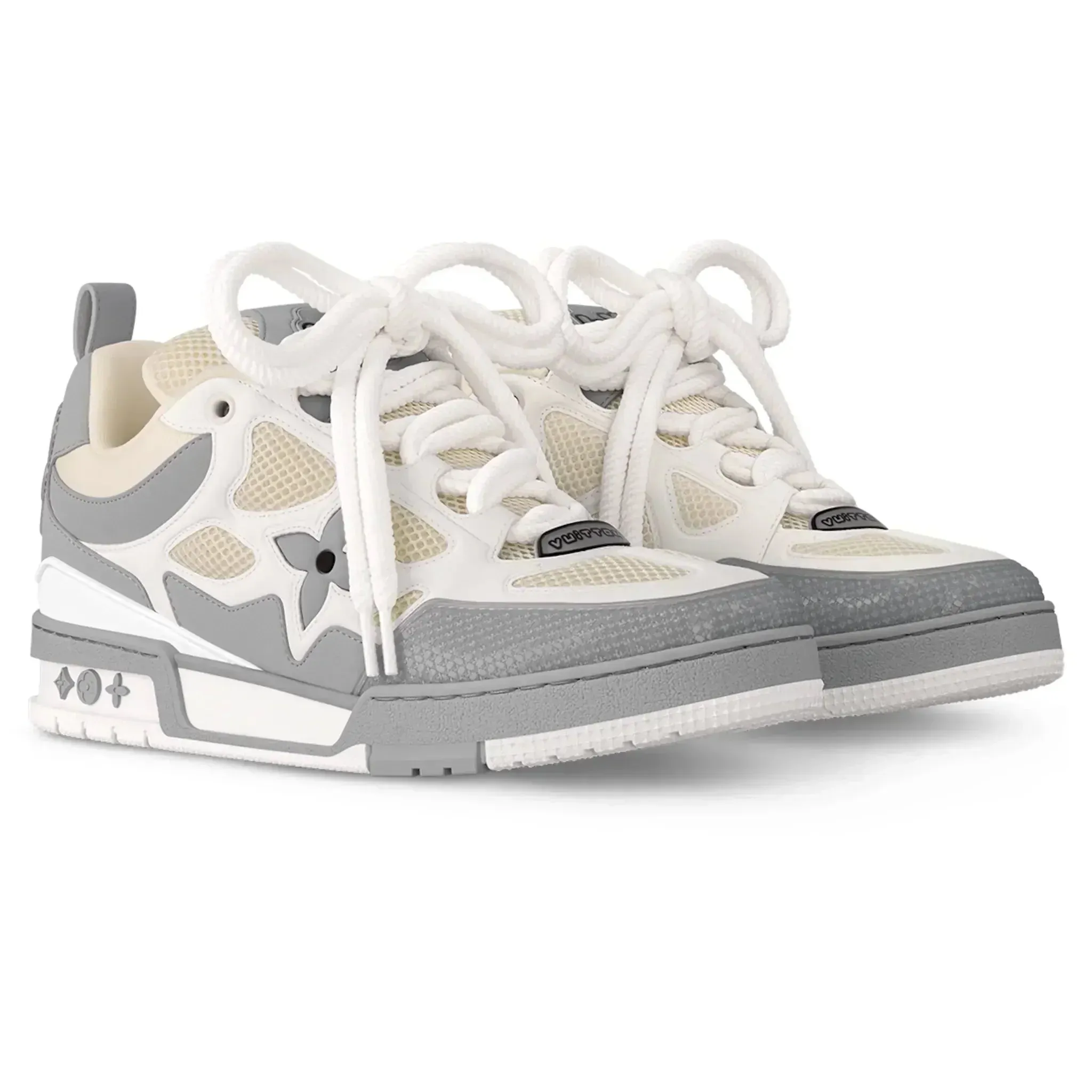 Louis All-encompassing selection Monogram Vuitton Grey Skate Special price
