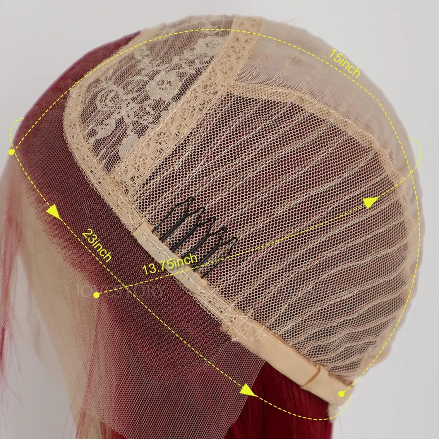 Lovestory Magenta Hair Lace Front Wigs Long Straight Hot Pink Color Heat Resistant Hair Glueless Synthetic Lace Frontal Wig for Women