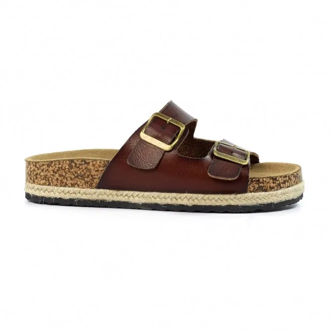 Lunar Belinda mule sandal Tan