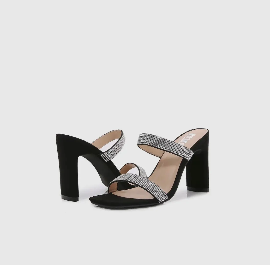 Mary Rhinestone High Heel