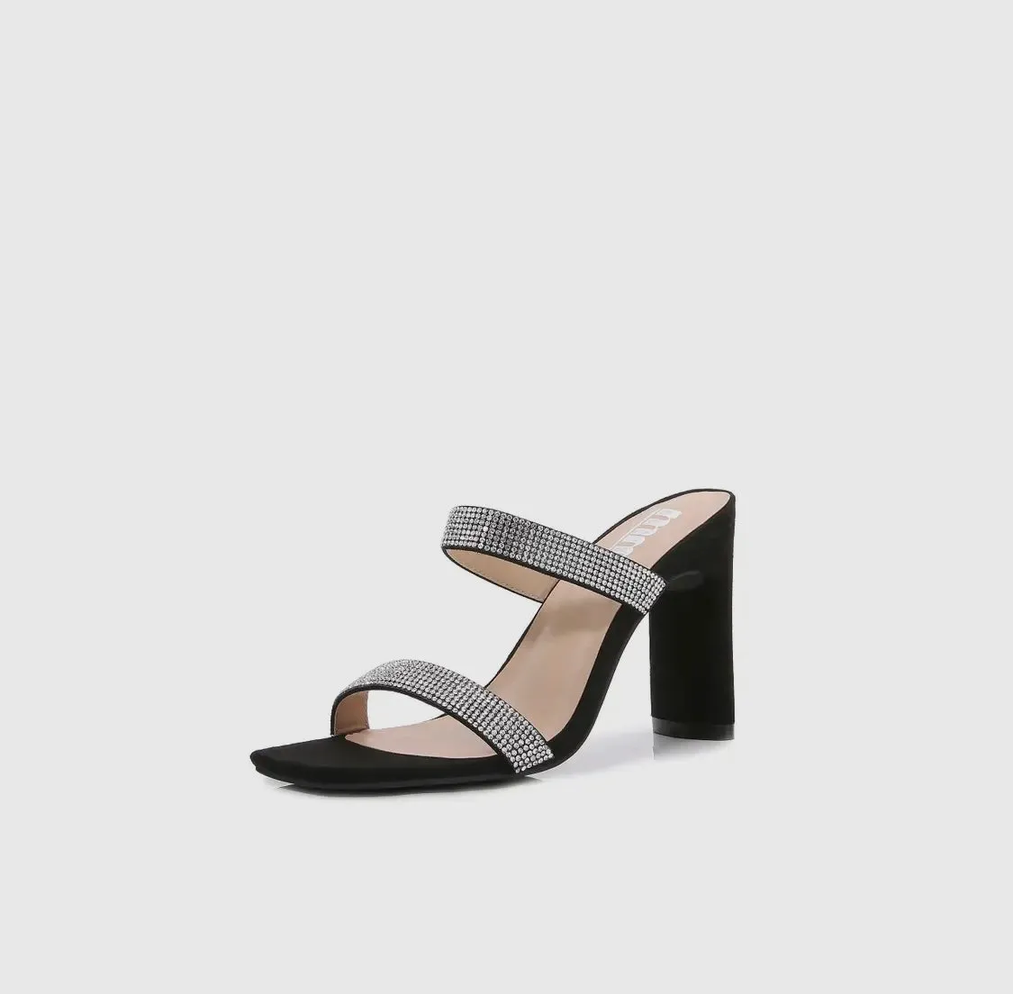 Mary Rhinestone High Heel