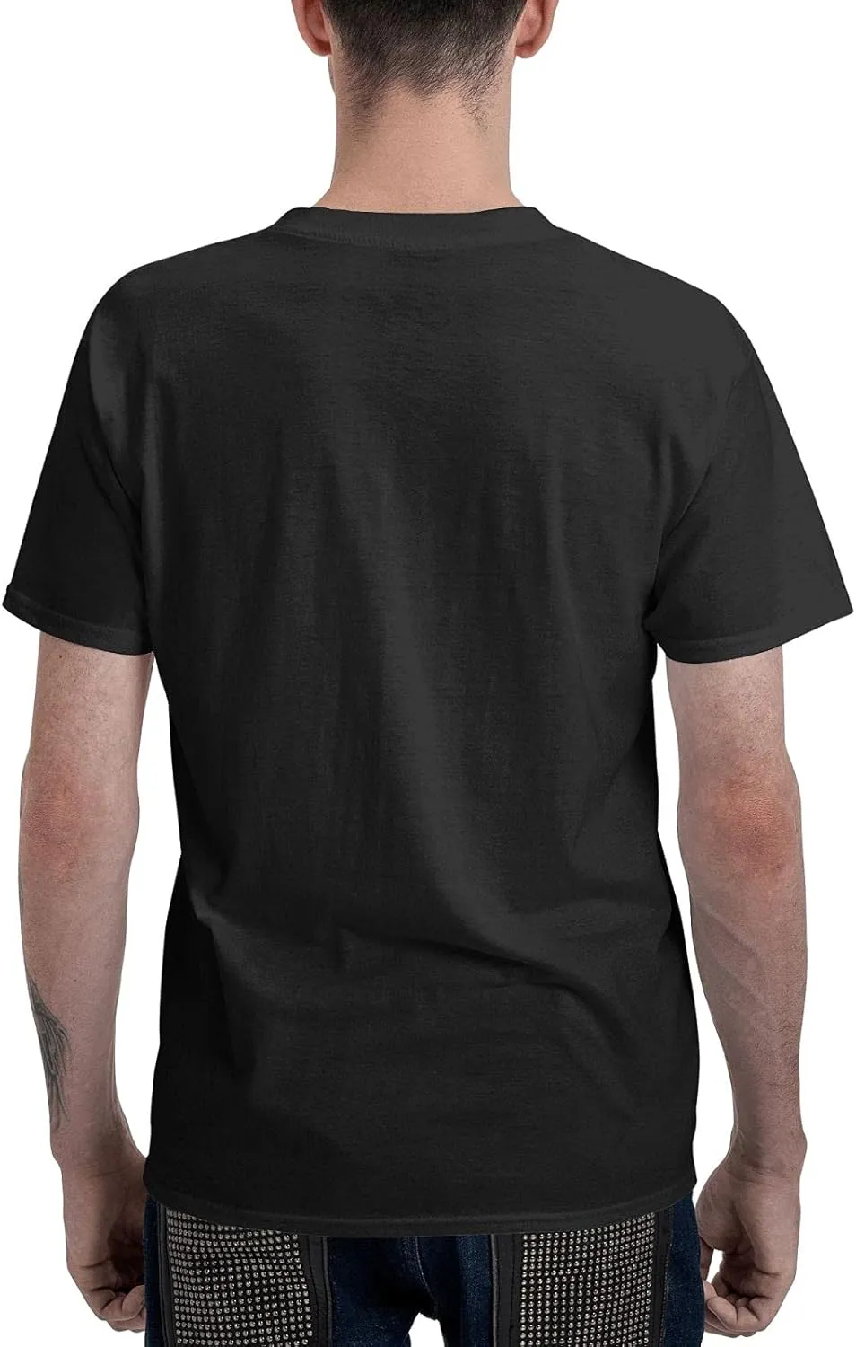 Men Guys T Shirts Crew Neck Short-Sleeve Tee Tops Custom Workwear