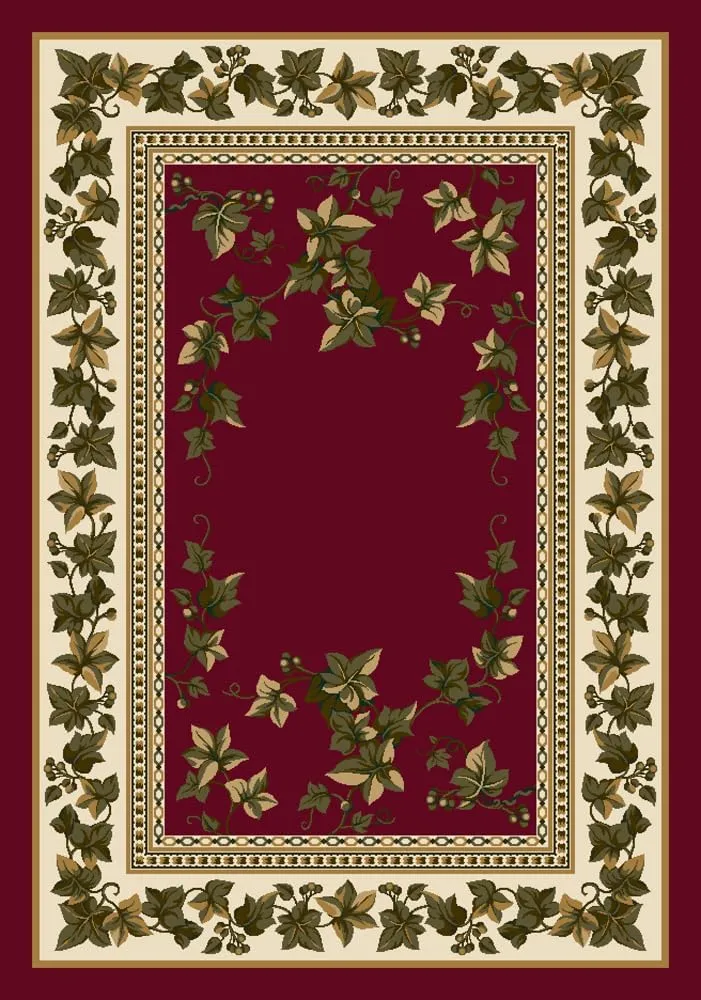 Milliken Signature Collection Ivy Valley Runner Area Rug, 2'1" x 7'8", Brick