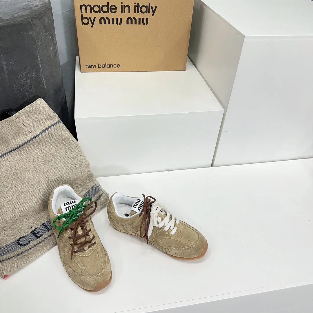 Miu Balance 530 SL Suede Sneaker