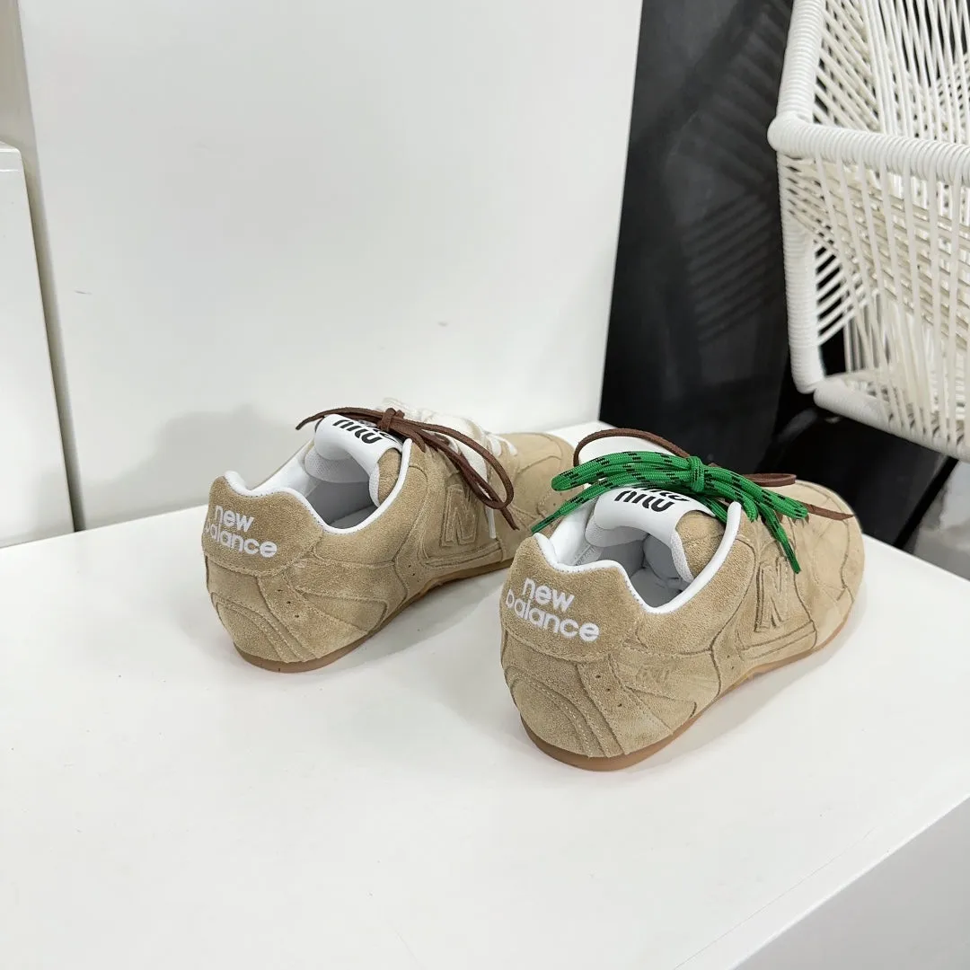 Miu Balance 530 SL Suede Sneaker