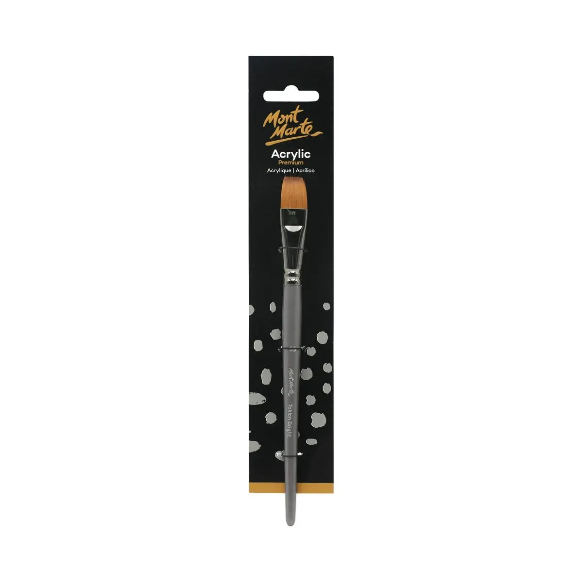 Mont Marte Artist Brush Taklon Short Bright