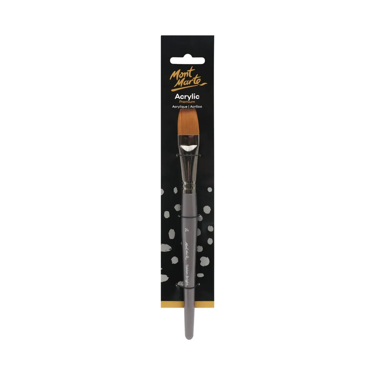 Mont Marte Artist Brush Taklon Short Bright