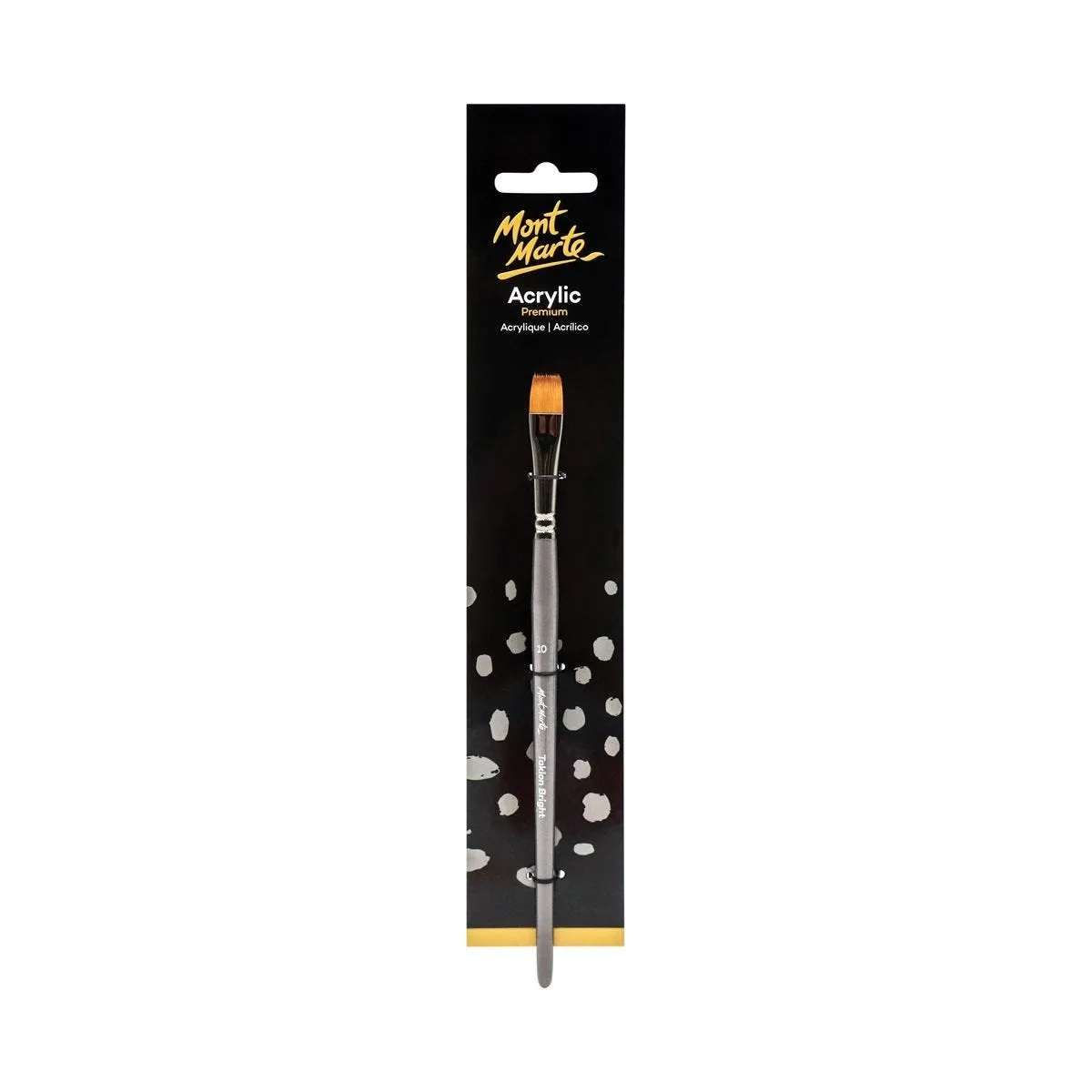 Mont Marte Artist Brush Taklon Short Bright