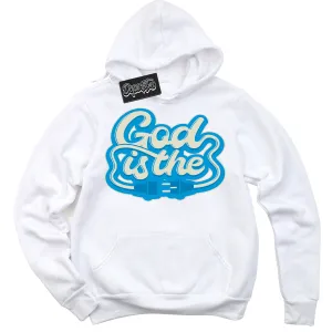 Next Nature Light Khaki Star Blue Dunk Sneaker Hoodie God Is The Graphic