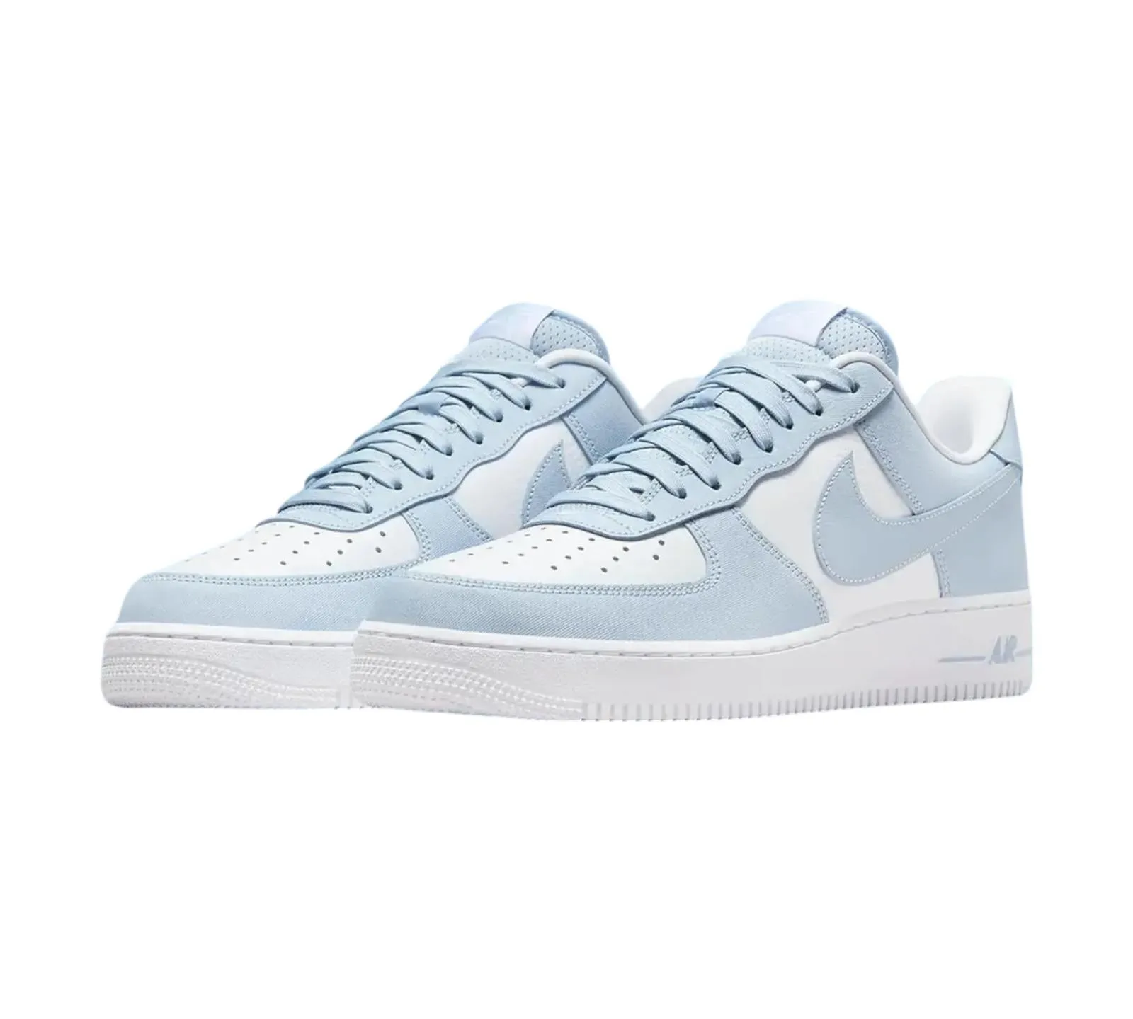 NIKE AIR FORCE 1 LOW '07 LIGHT ARMORY BLUE WHITE