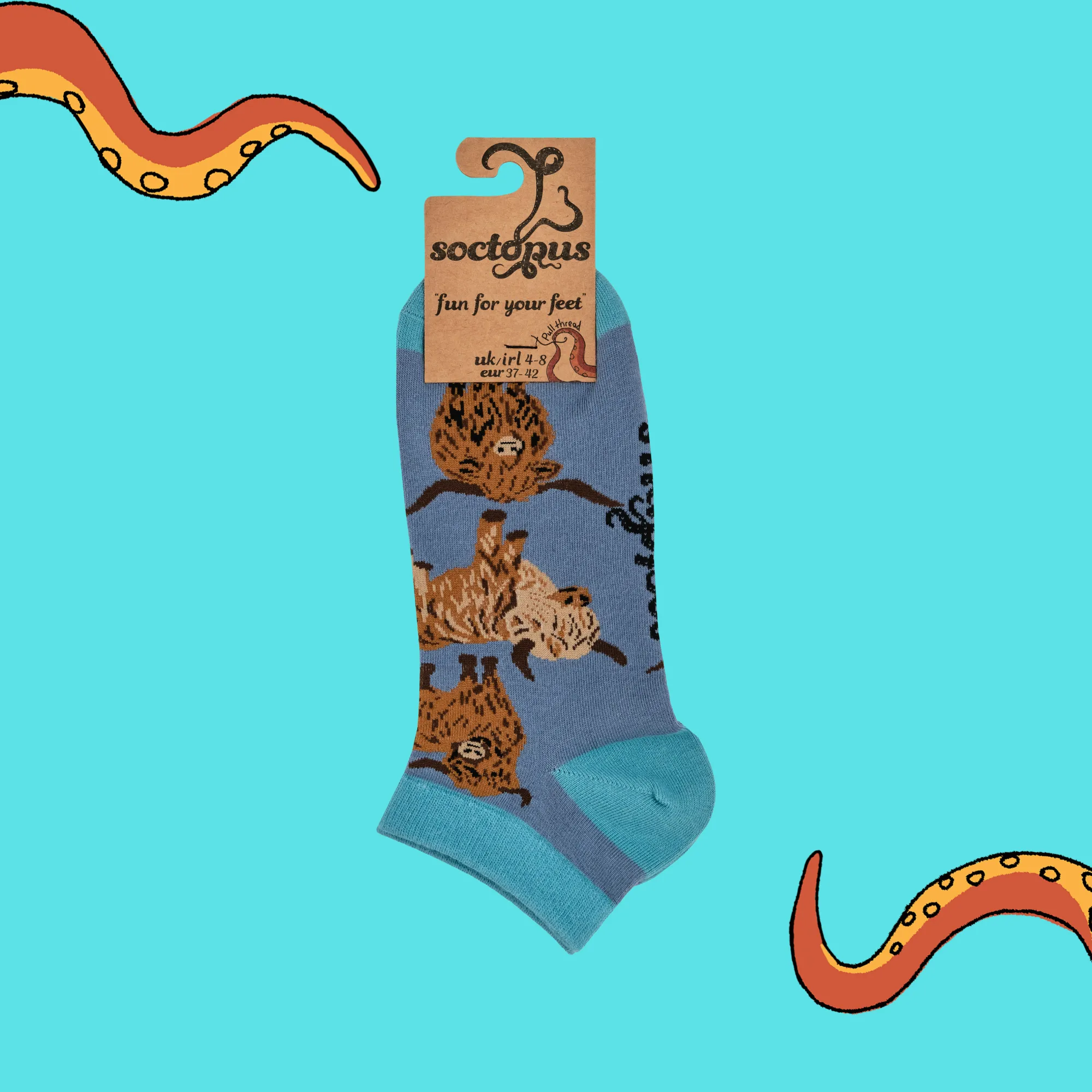 Och Aye the Moo! Trainer Socks