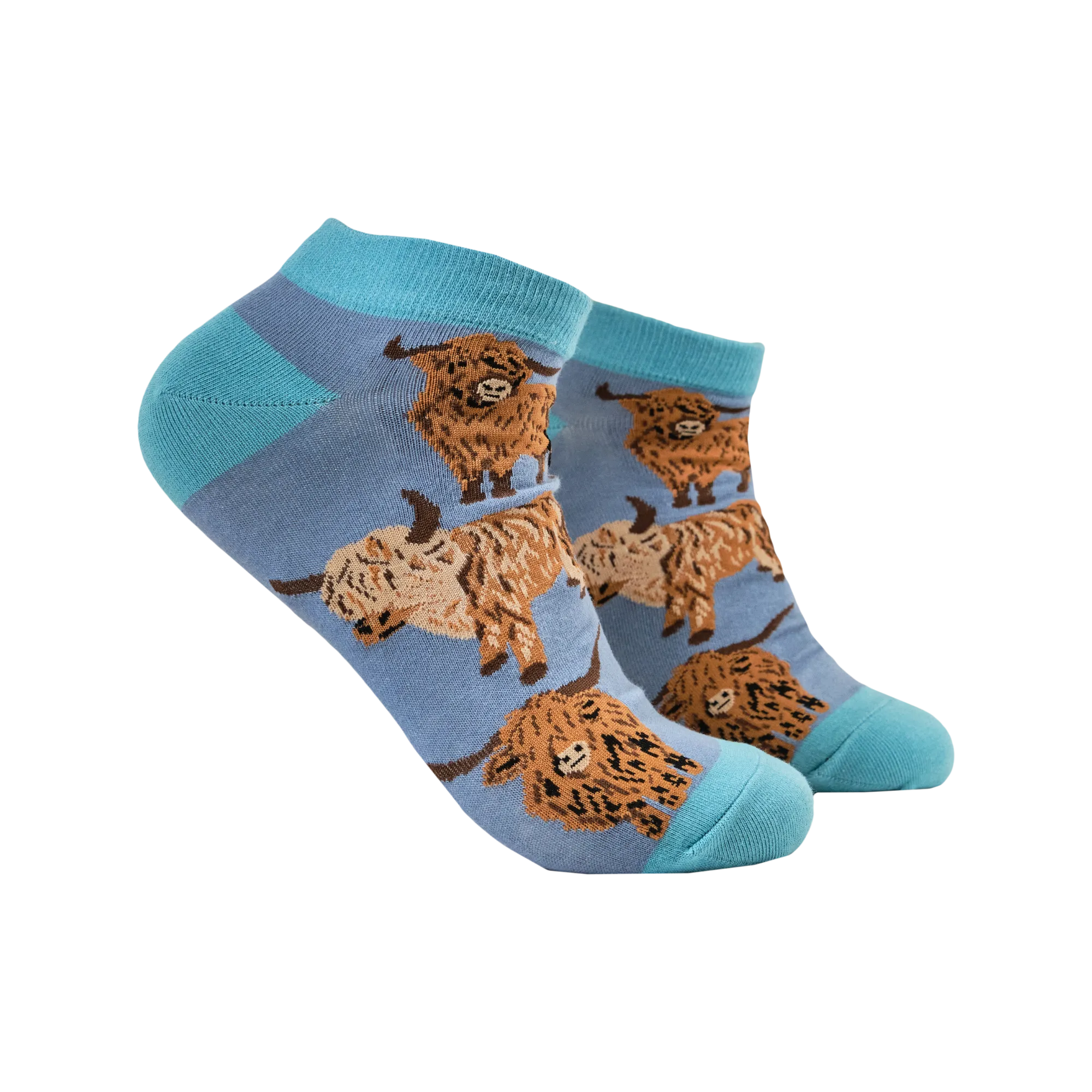 Och Aye the Moo! Trainer Socks