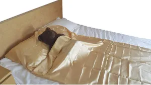OctoRose Durable Large Size Silky Satin Cocoon Sleep Sack Sleep Bag Sheet for Travel Hotel Sleep Over Camping Sleep Bag Inner Protector and Flat Sheet Alternative 95 in x 42 in