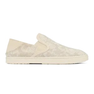 Olukai - Pehuea Women’s Breathable Slip-On Shoes - Puka/White