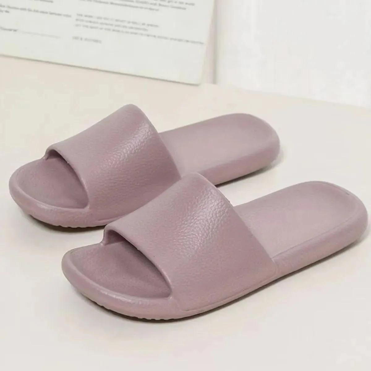 Open Toe Flats Slippers