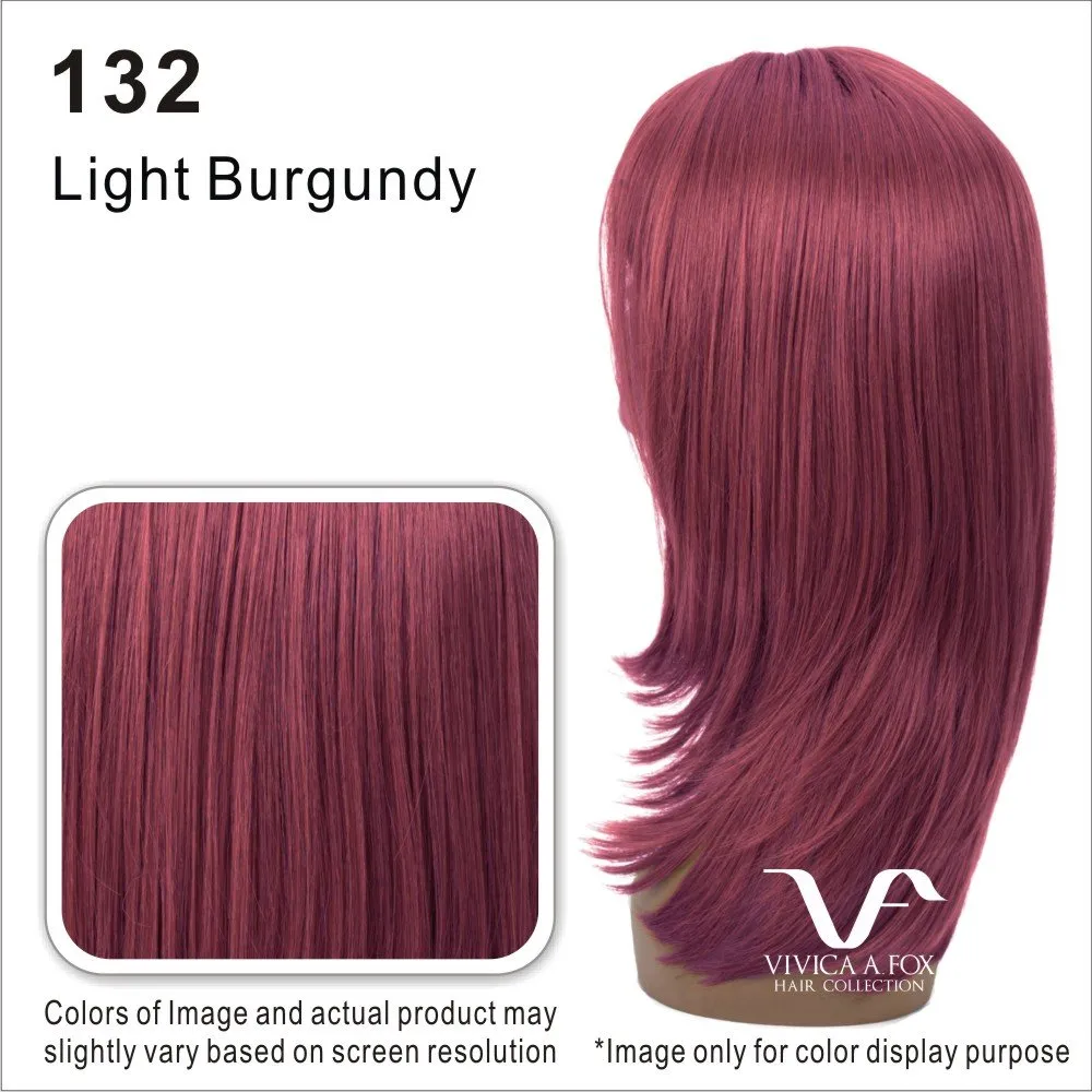 Orlando-V Wig Color 132 - Vivica Fox Wigs 19" Hand Stitched Twice-Deep Lace Front Heat Friendly Loose Water Wave African American Black Womens