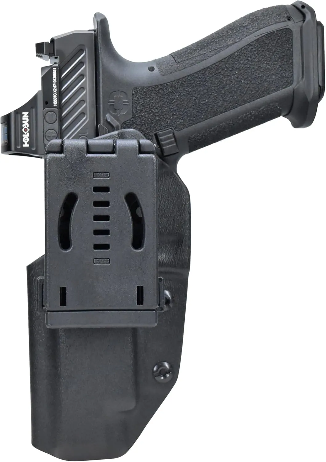 OWB Classic Clip-On Holster Fits Shadow Systems DR920L Elite Outside The Waistband Carry Gun Holster Kydex American Made Durable Lightweight Carry Gear