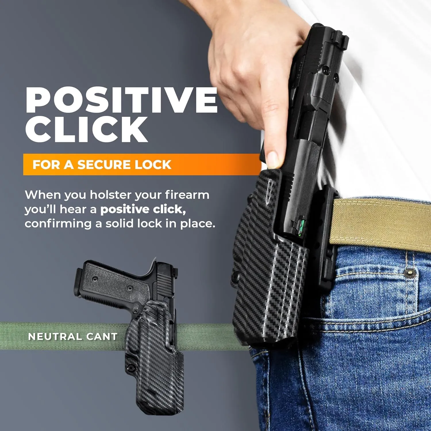 OWB Concealment IDPA - Outside The Waistband Holster - fits Shadow Systems DR920L Elite