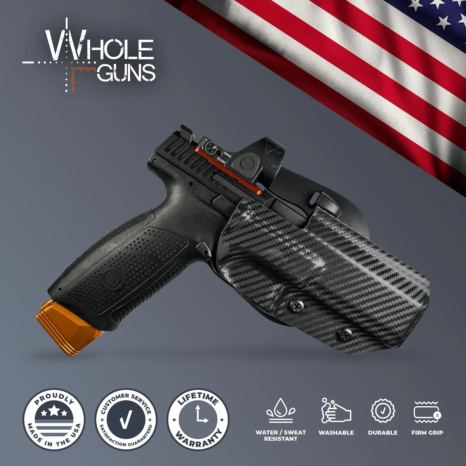 OWB Paddle Holster - Outside The FN FNX-45 Tactical