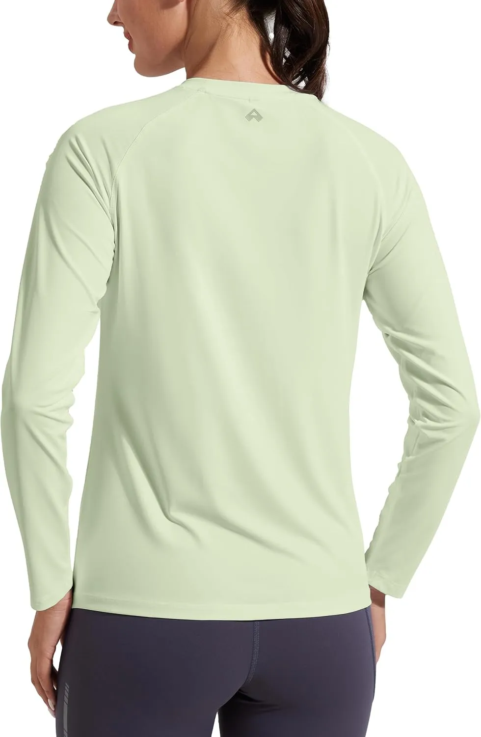 Pioneer Camp Women's UV Sun Protection SPF Shirt V Neck UPF 50  Long Sleeve Workout Tops Quick Dry Rash Guard Hiking Running