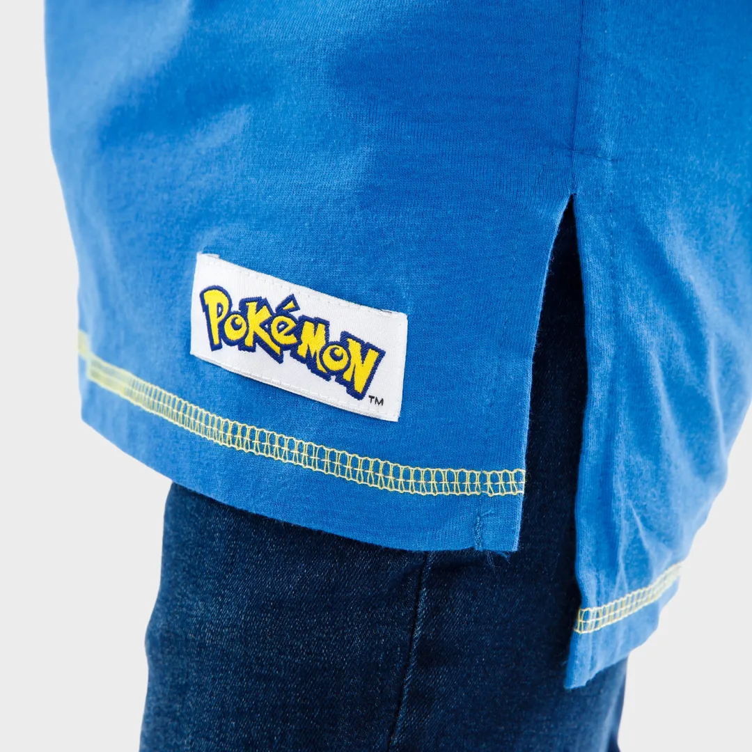Pokemon T-Shirt - Pikachu, Meowth and Lucario
