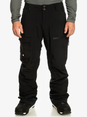 Quiksilver Utility Shell Snow Pants 2024 - True Black