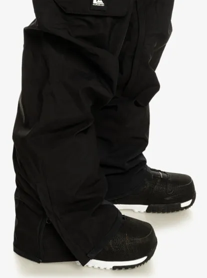 Quiksilver Utility Shell Snow Pants 2024 - True Black