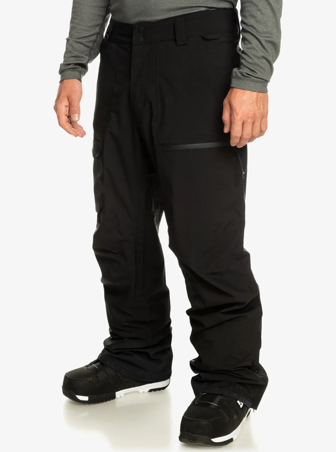 Quiksilver Utility Shell Snow Pants 2024 - True Black