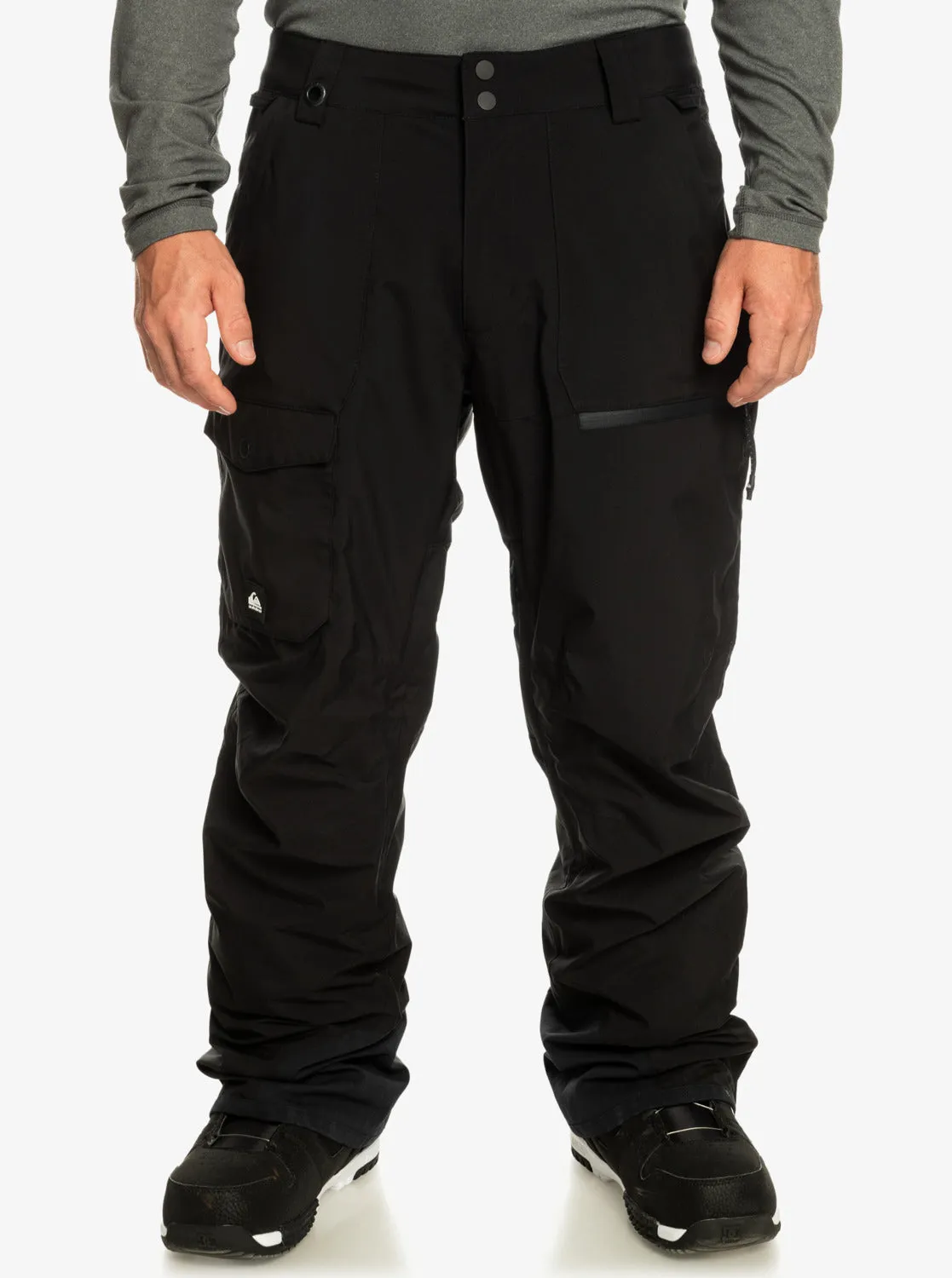 Quiksilver Utility Shell Snow Pants 2024 - True Black