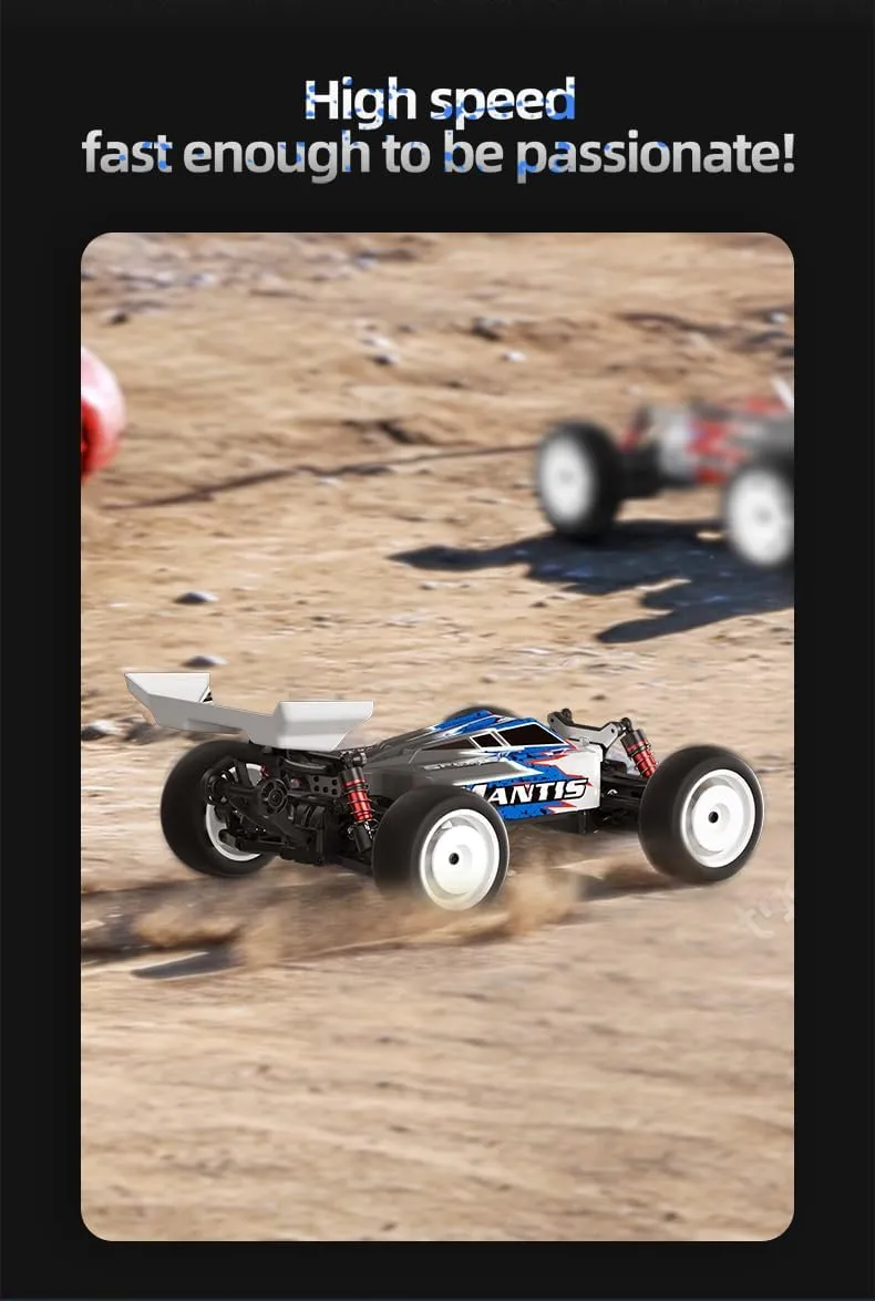 Rc Cars 1:16 All Terrain RC Car for Adults, 4WD Off-Road RC Truck High Speed Fast 50  KPH, 4x4 Waterproof RC Truck for Snow,Sand & Mud - Red/3 Battery