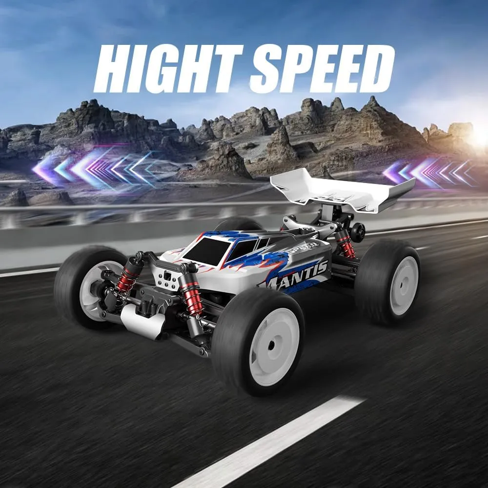 Rc Cars 1:16 All Terrain RC Car for Adults, 4WD Off-Road RC Truck High Speed Fast 50  KPH, 4x4 Waterproof RC Truck for Snow,Sand & Mud - Red/3 Battery