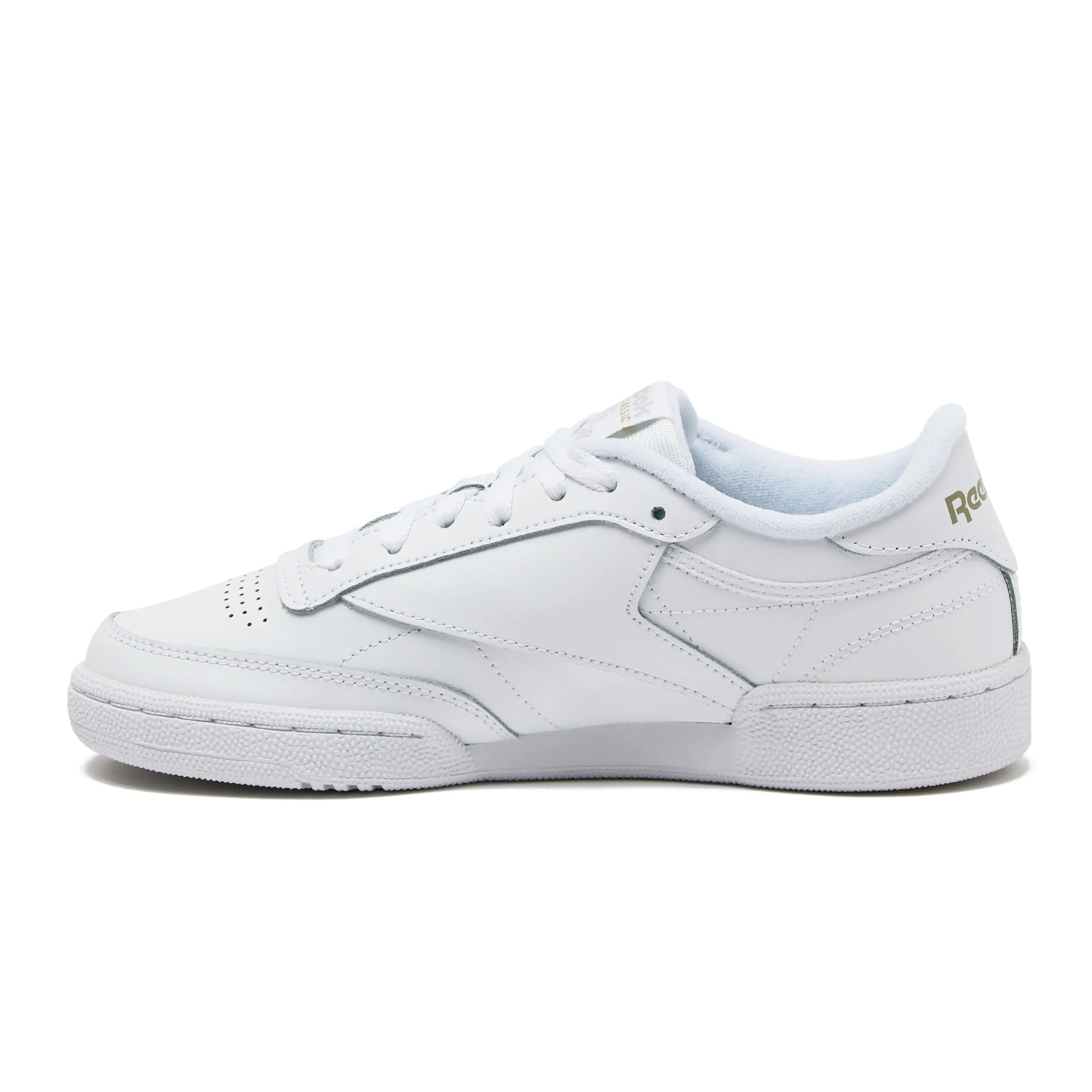 Reebok Women's Club C 85 Sneaker, White/Light Grey, 8.5