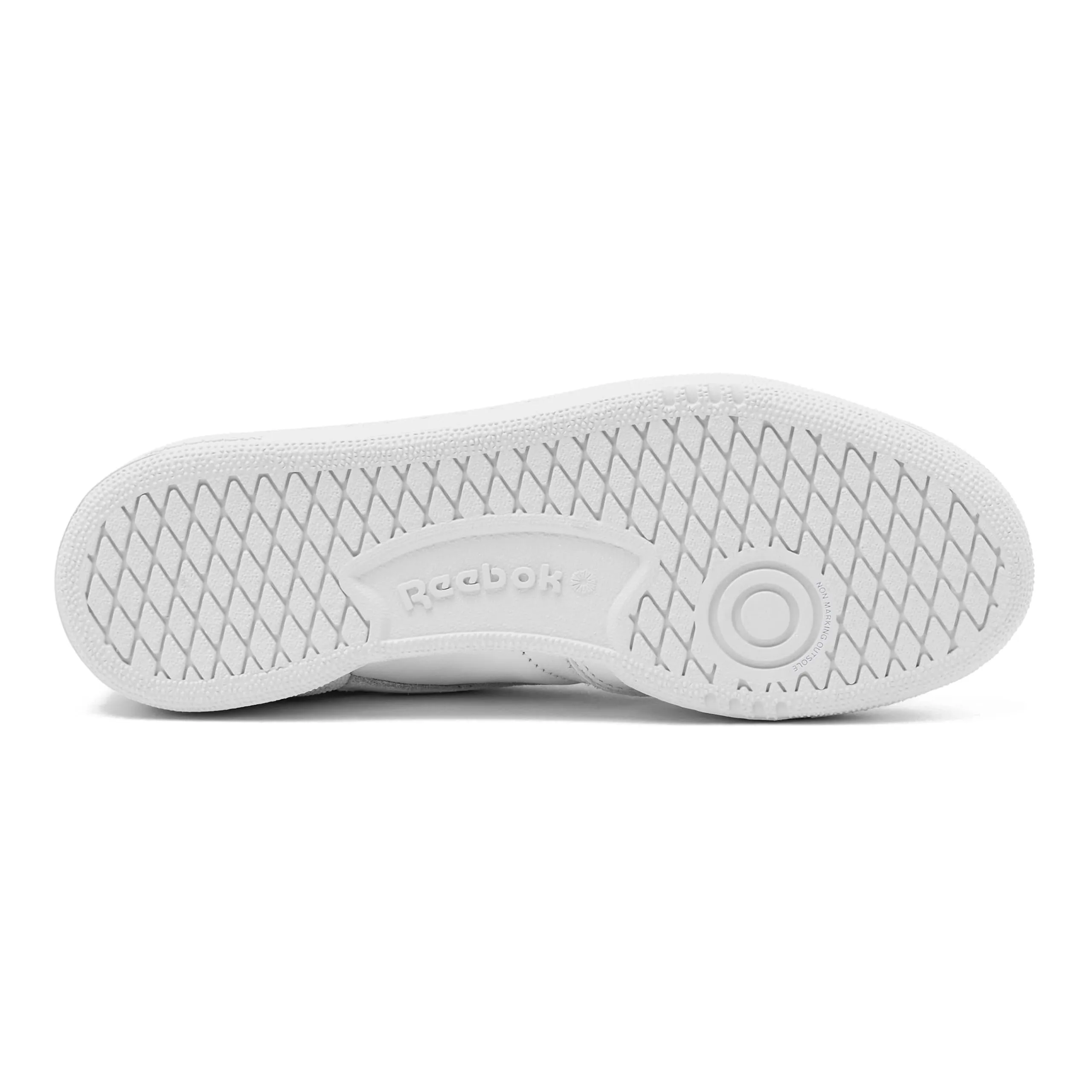 Reebok Women's Club C 85 Sneaker, White/Light Grey, 8.5