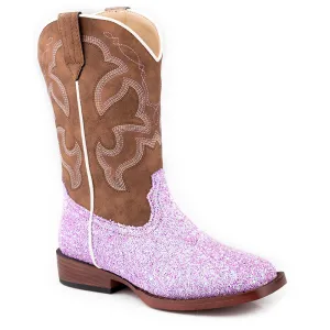 Roper Kids Glitter Blast Boot