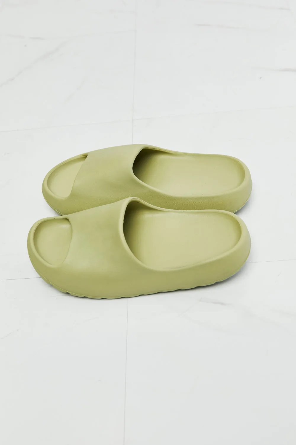 Sage Open Toe Slides